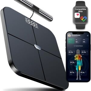 Hume Health Scale with App Compatibility - Black